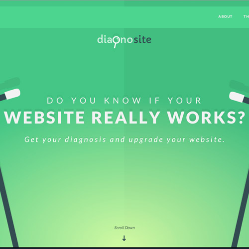 diagnosite animated website