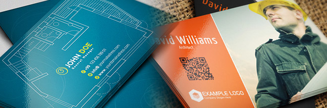 33 Slick Business Card Designs for Architects