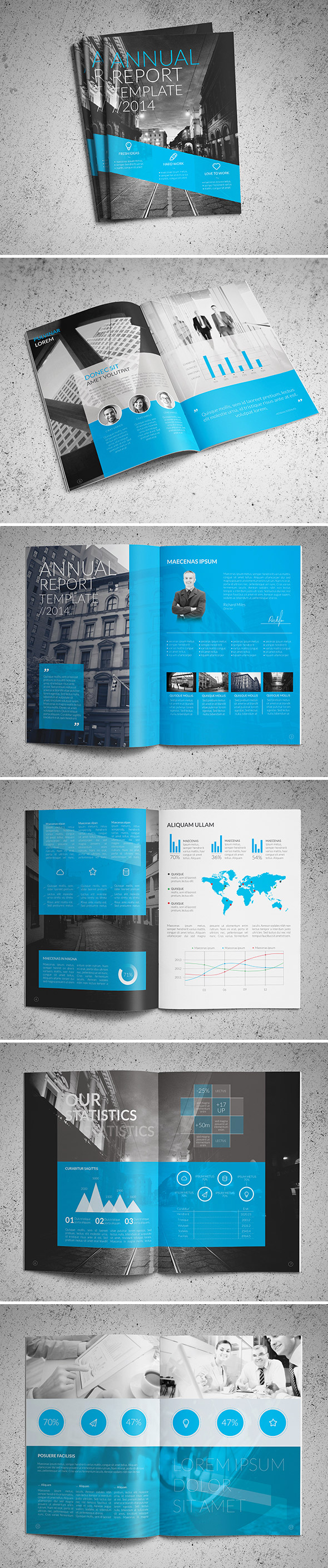 elegant annual report design