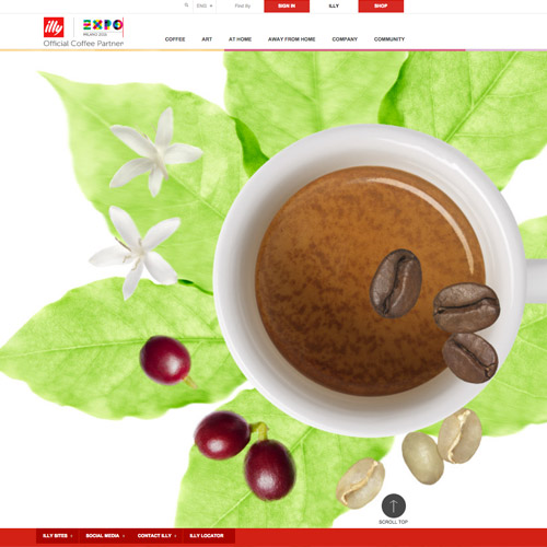 cafe website design