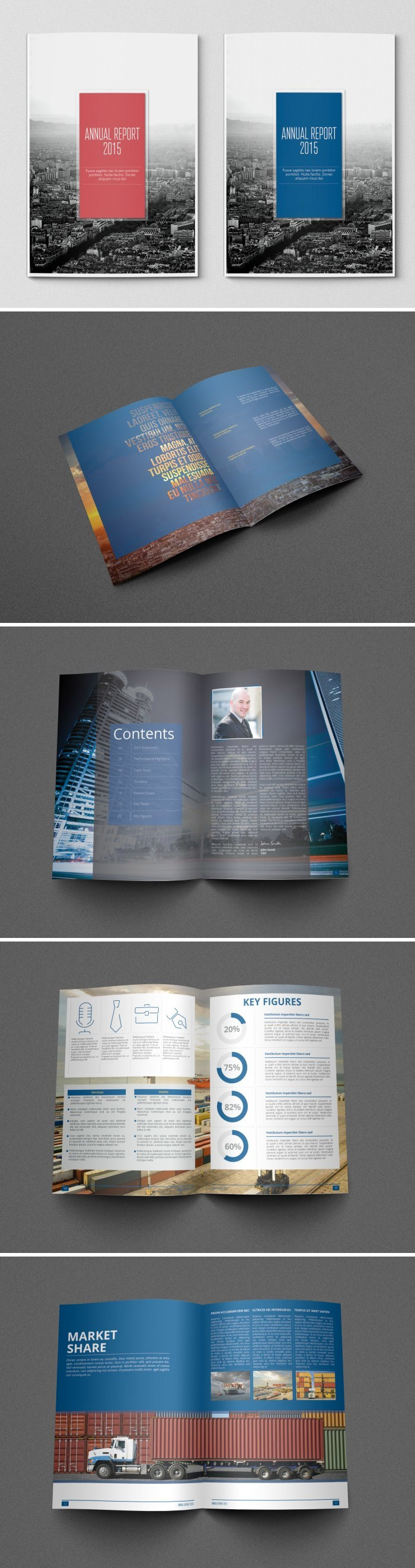 simple annual report template