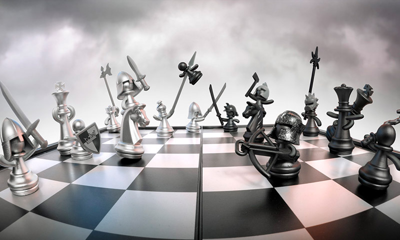 chess animated photography