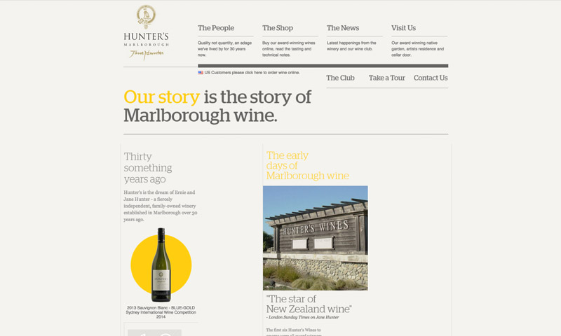 wineshop website