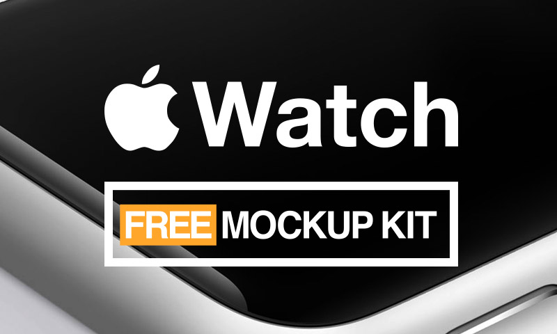 iwatch free mockups kit