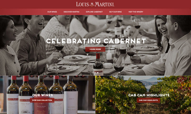 martini wine website