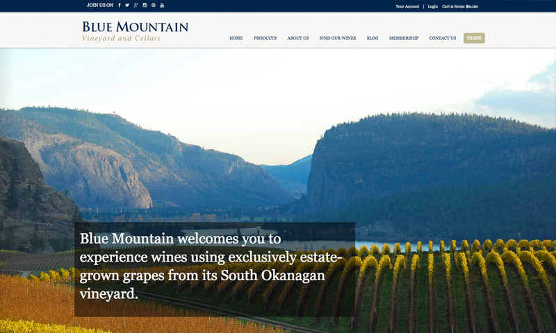 wine website