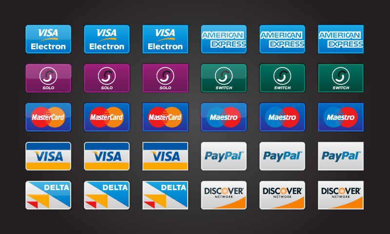 free credit card icons