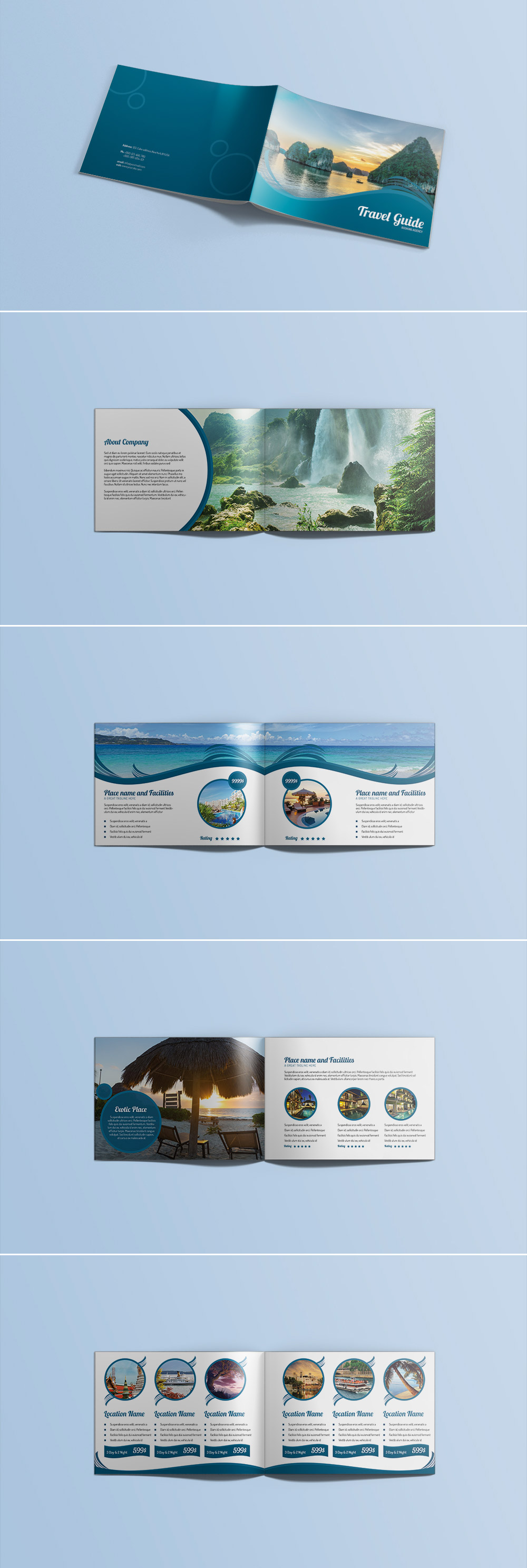 travel guide brochure