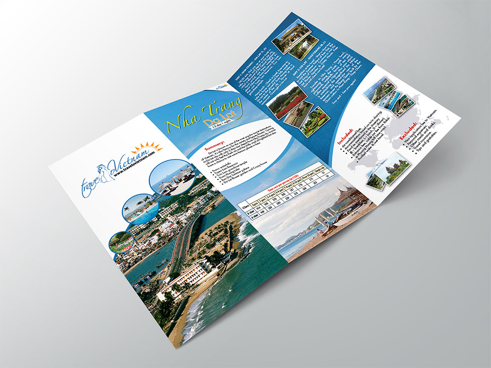 Vietnam travel brochure