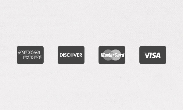 credit card flat icons