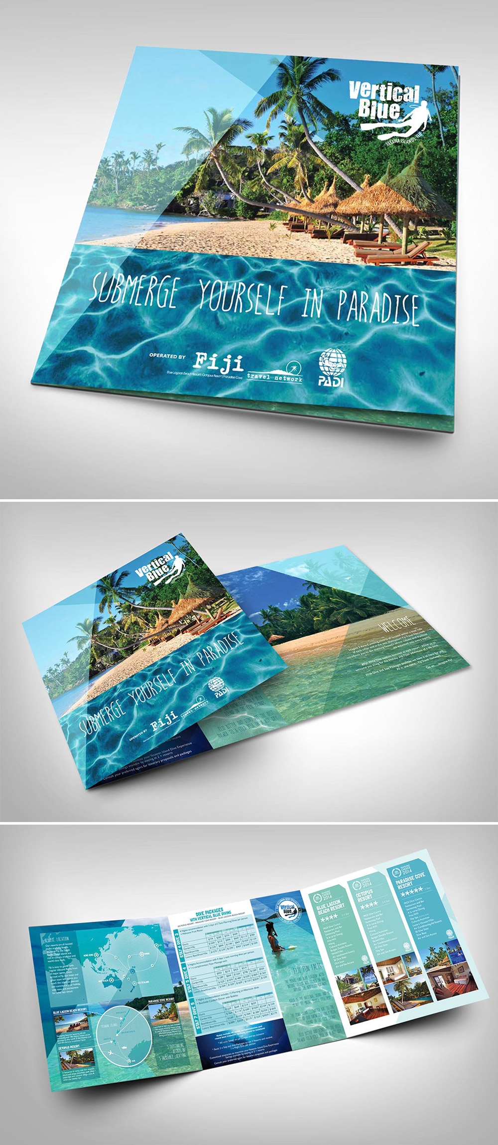 diving brochures