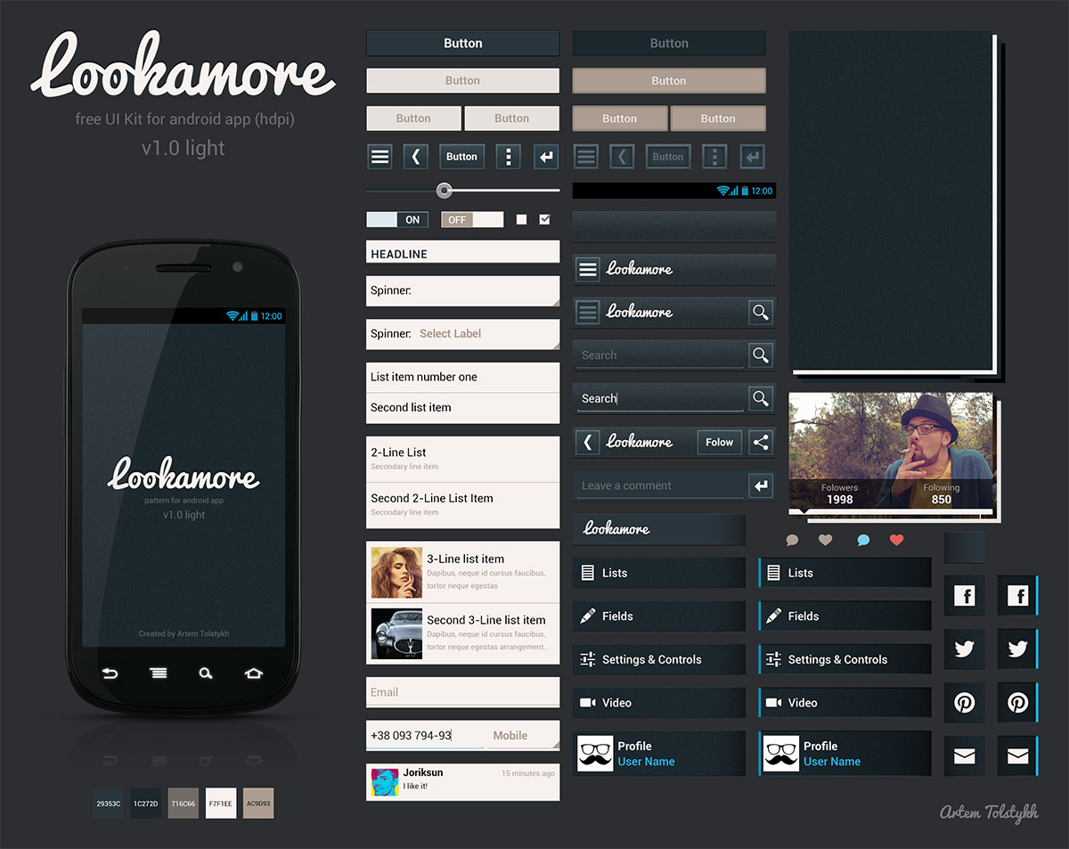 android ui kit download free