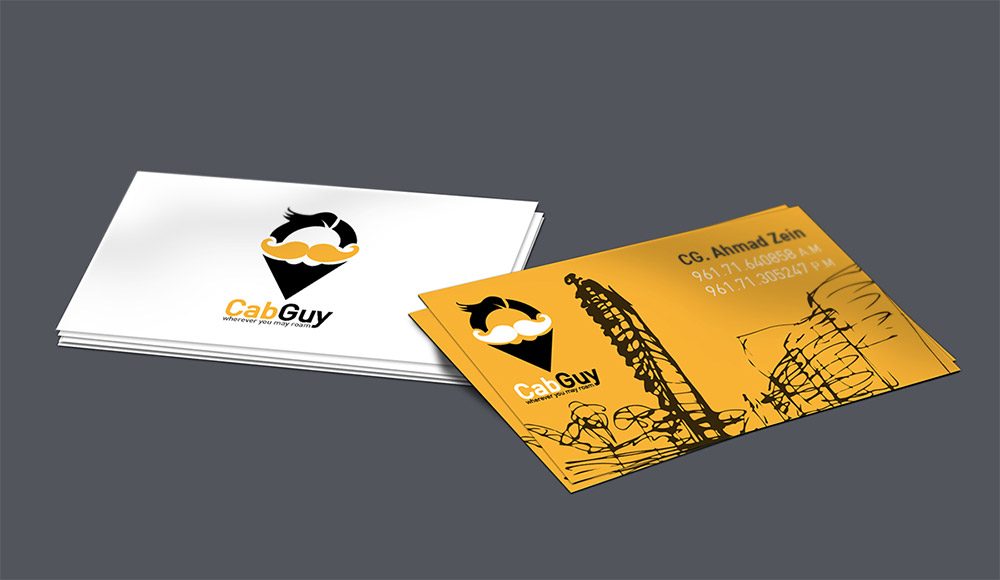 cab business card