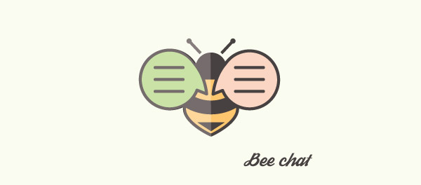 bee logo design