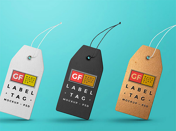 20 Free Tag And Label Mockups To Help Your Designs | Naldz Graphics