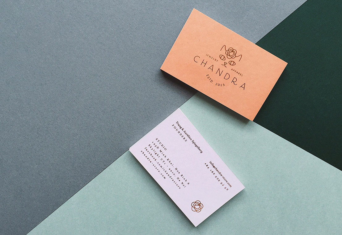 minimal business card