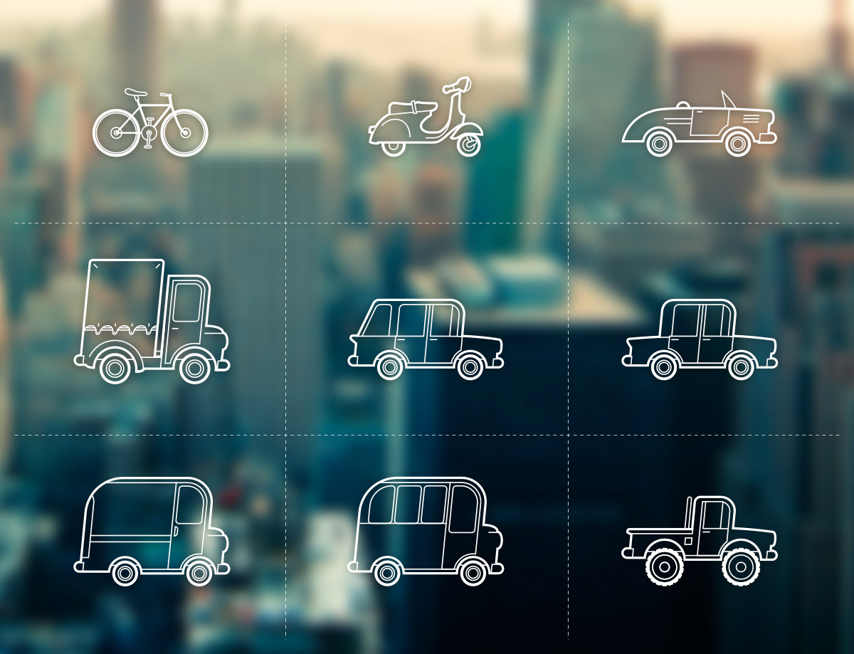 vehicle icons free