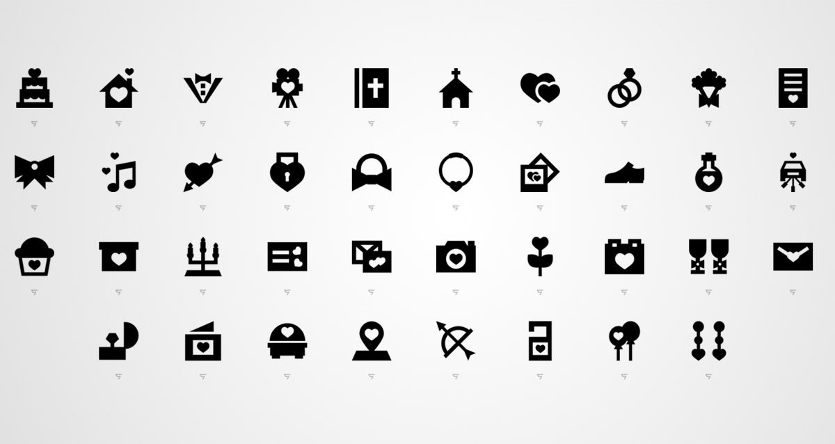 silhouette icons