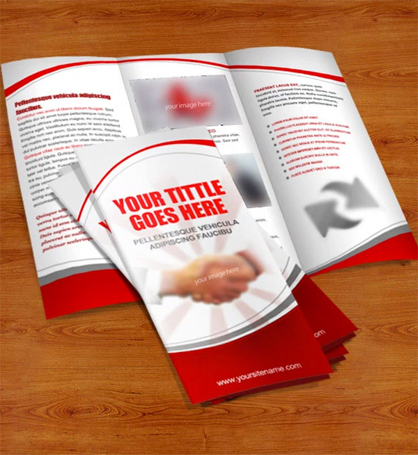 tri fold brochure template