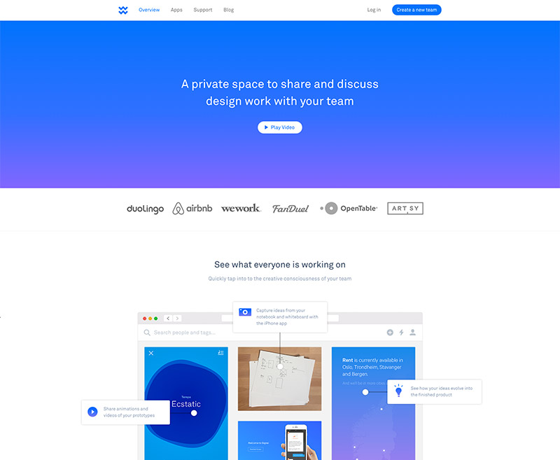 blue gradient theme