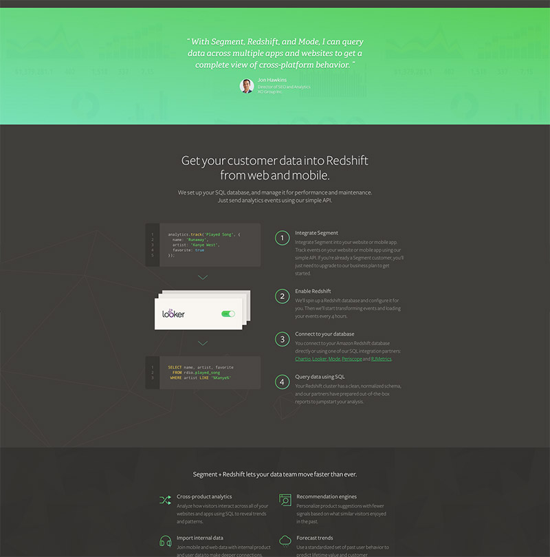 green website design