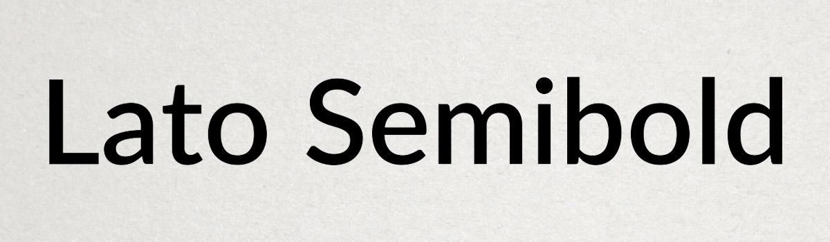 semibold fonts