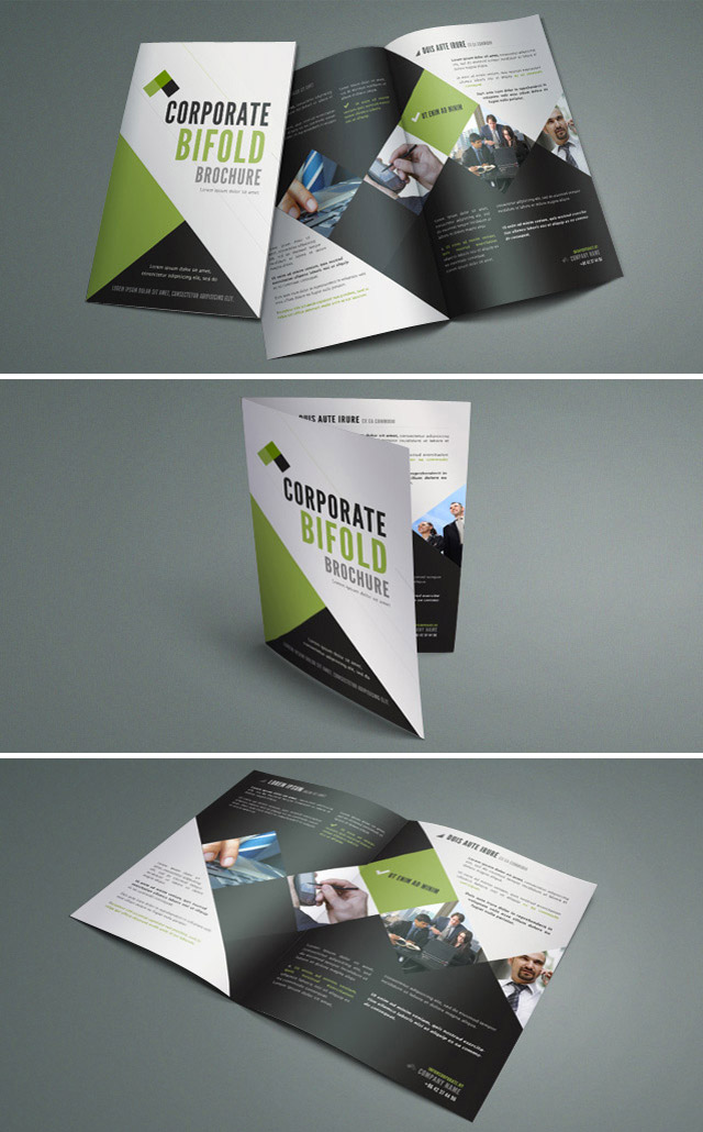bi fold brochure templates