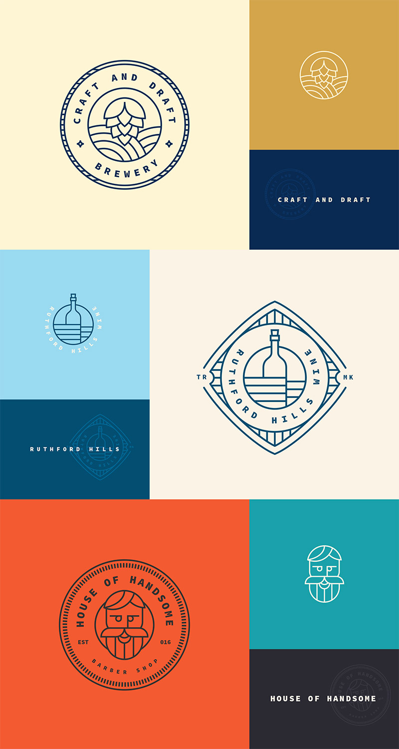 vintage logo templates