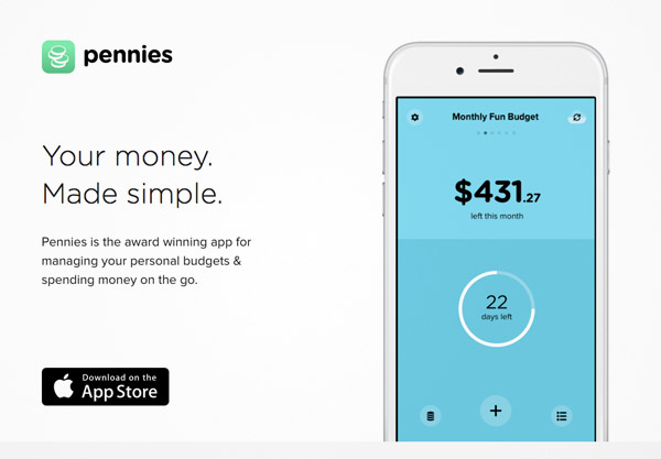 finance app website