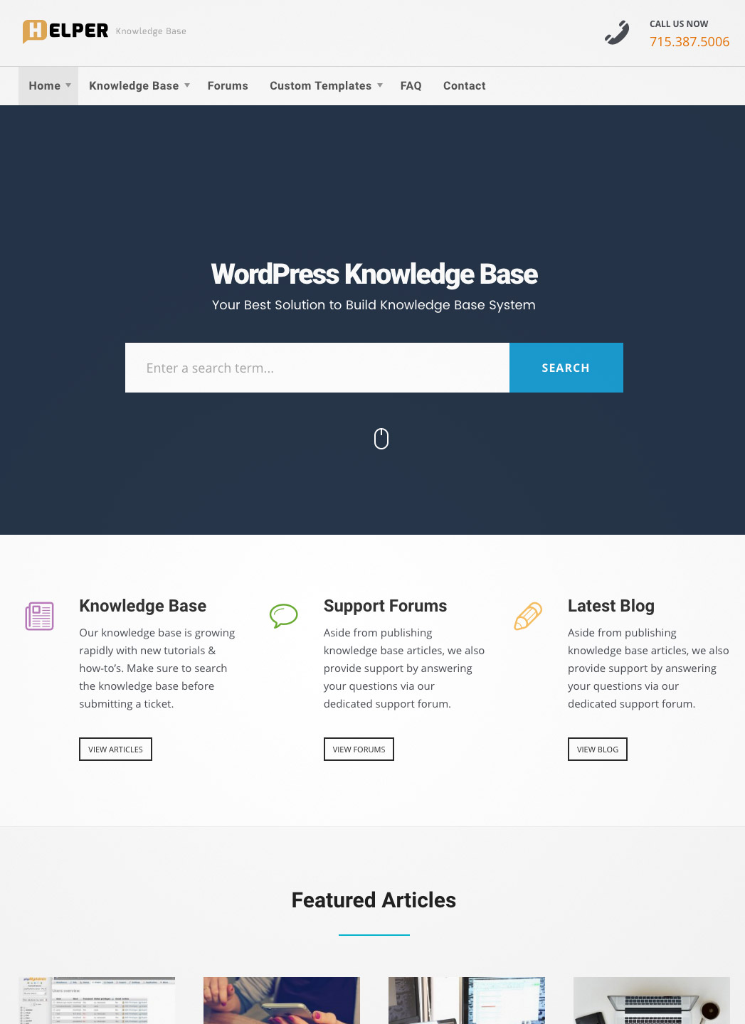 knowledge base support