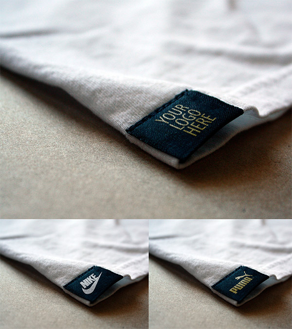 shirt tag mockup