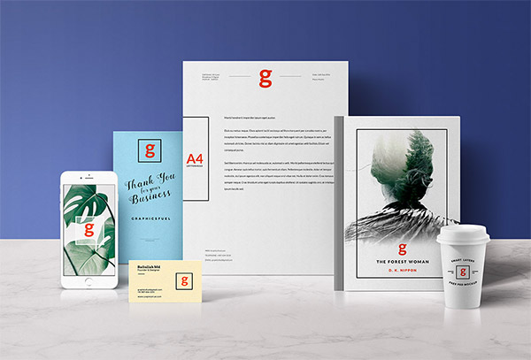 standing branding design