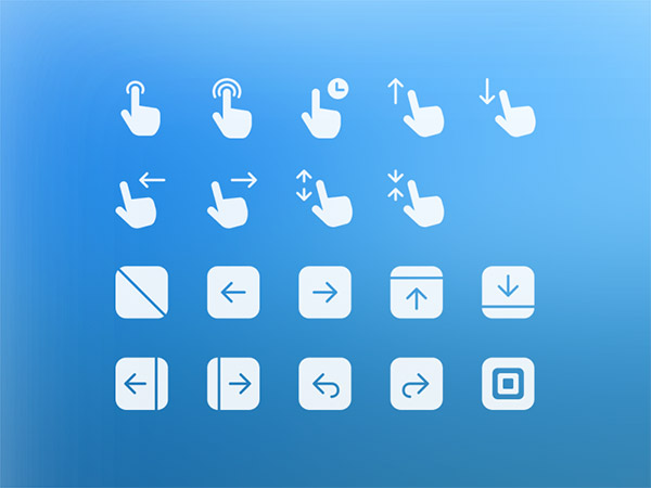 solid icon set