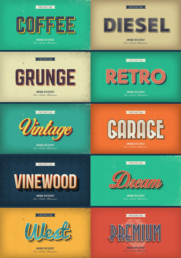 beautiful retro styles