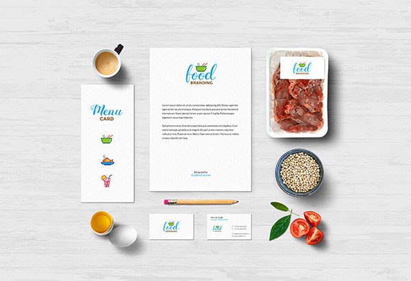 psd template food