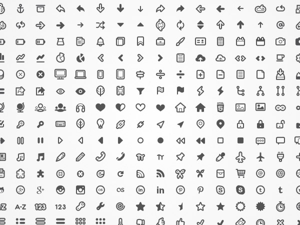beautiful vector icons