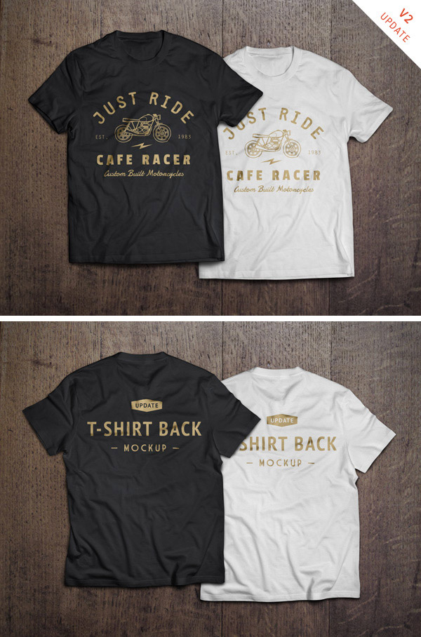 T-Shirt MockUp PSD #2