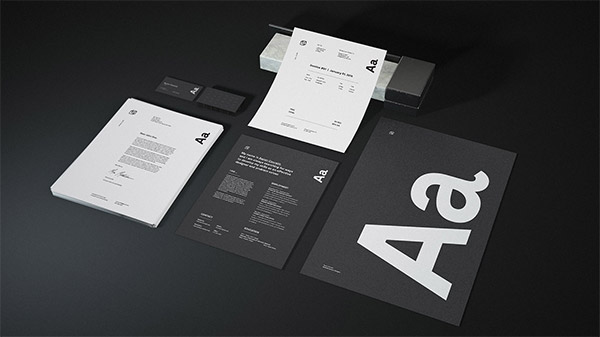 business card mockup