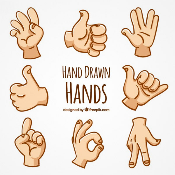 500+ Free Gesture Icons For Designers And Developers | Naldz Graphics