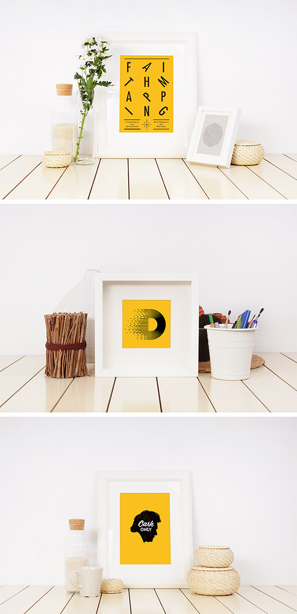 frame mockup design