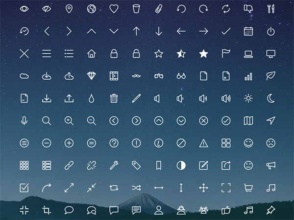 Download 2000 Beautiful Free Outline Icons For Graphic And Web Designers Naldz Graphics PSD Mockup Templates