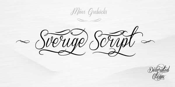 script feminine font