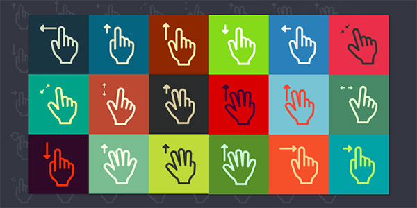 outlined hands icon