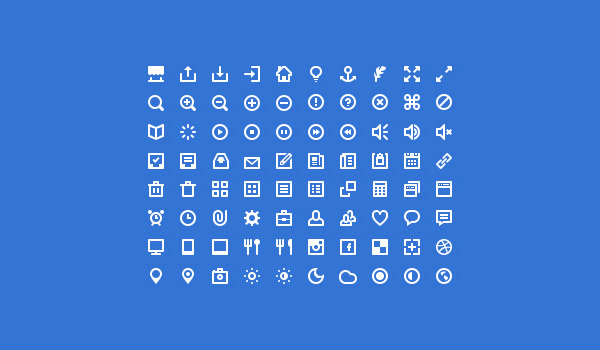 minimal icon sets