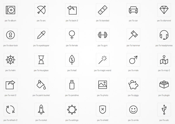 icon font freebies