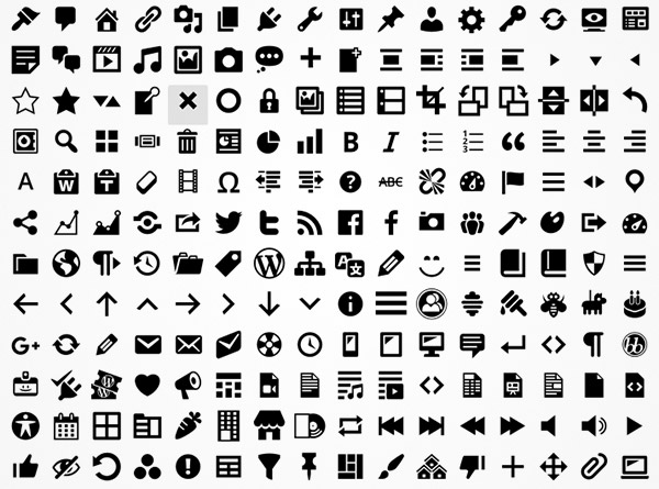 font icons freebies