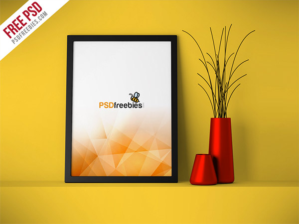 20+ Photo Frame Mockups for Poster Design Presentation | Naldz Graphics