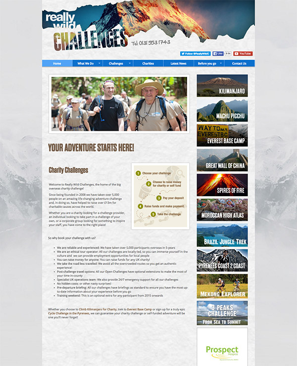 adventure travel websites