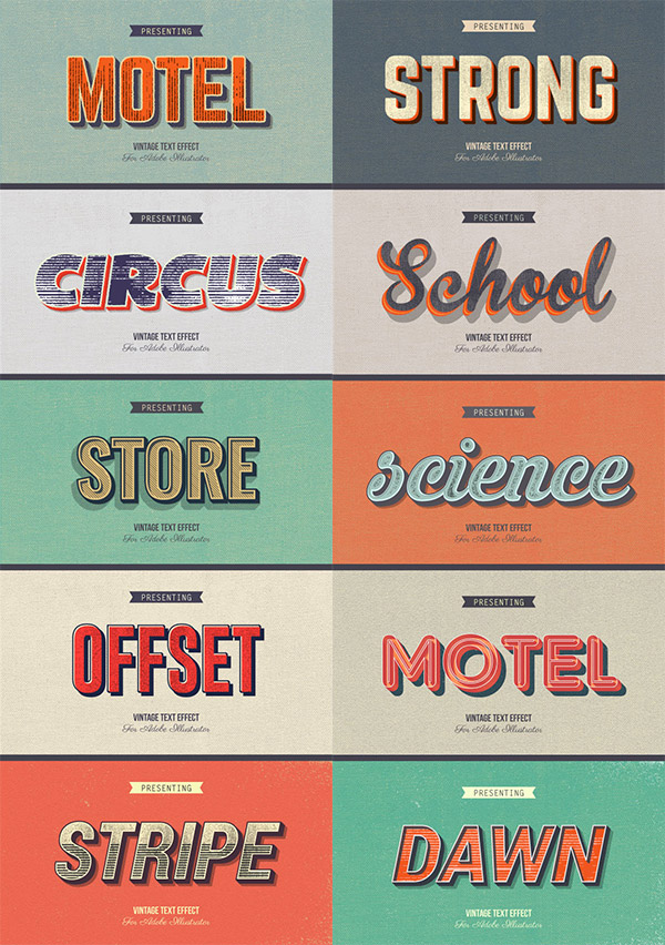 pack illustrator styles