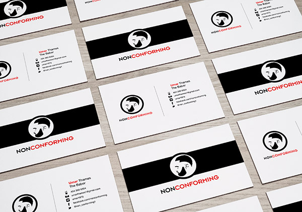 25 Beautiful Barber Business Card Designs Naldz Graphics